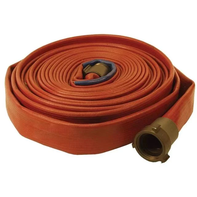 DN50/DN65 8 Bar PVC/Rubber Fire Fighting Hose