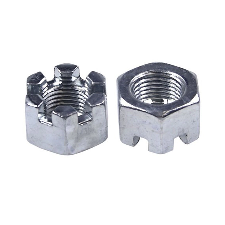 M16X1.5mm Slotted Hex Castle Nuts for Machinery Repairing