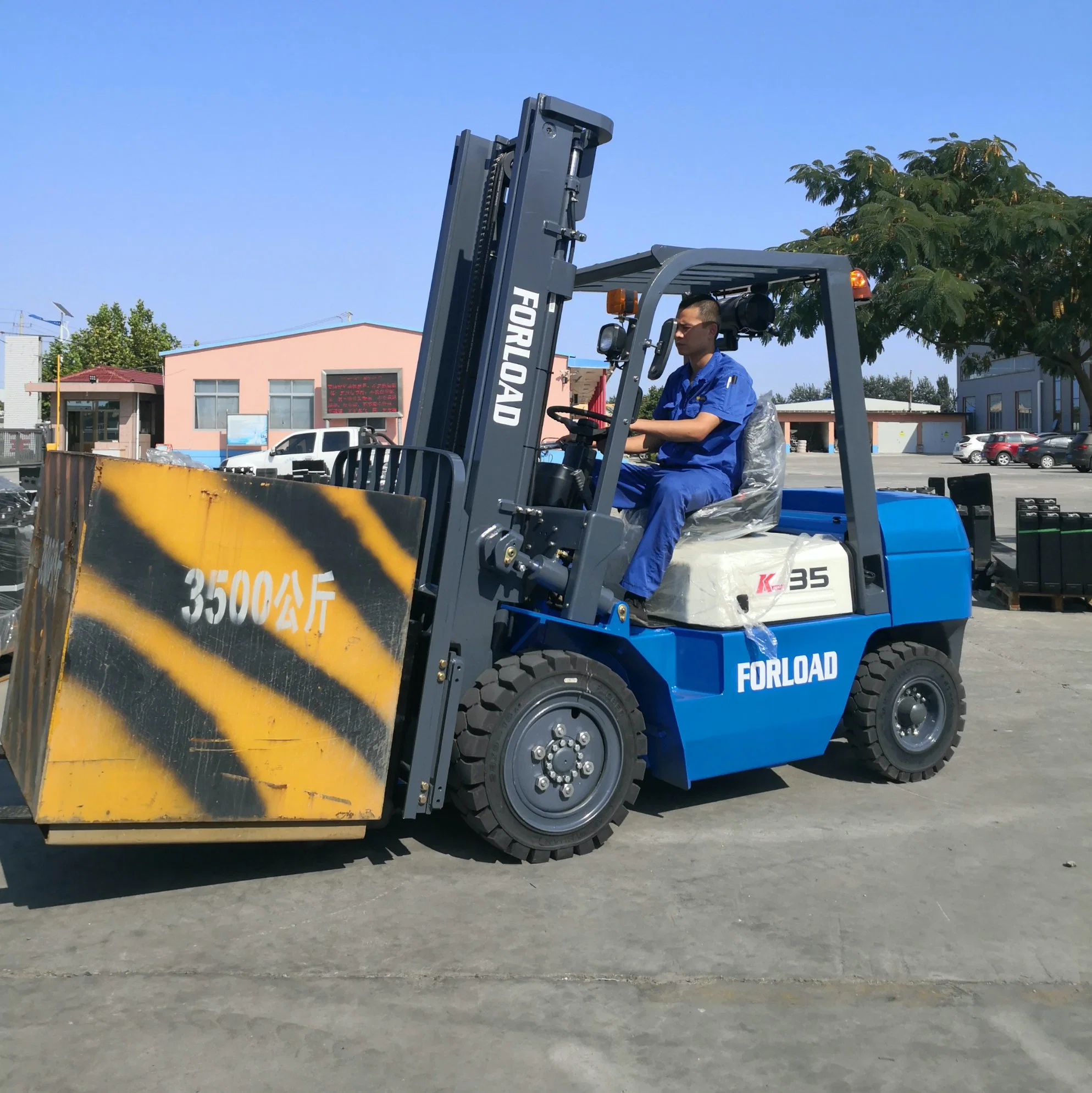 Marca Forload carretilla telescópica con Xinchai/Yanmar/Motor Isuzu en venta