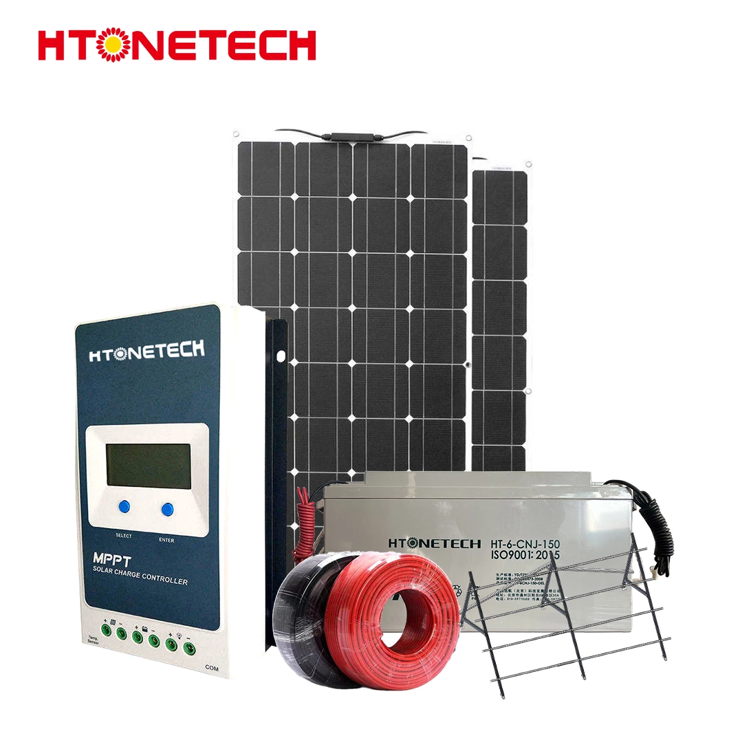 Htonetech Standard Competitive Price Solar off Grid System Manufacturing China 17kw Camper Solar Power System with Solar Power Charging Controller