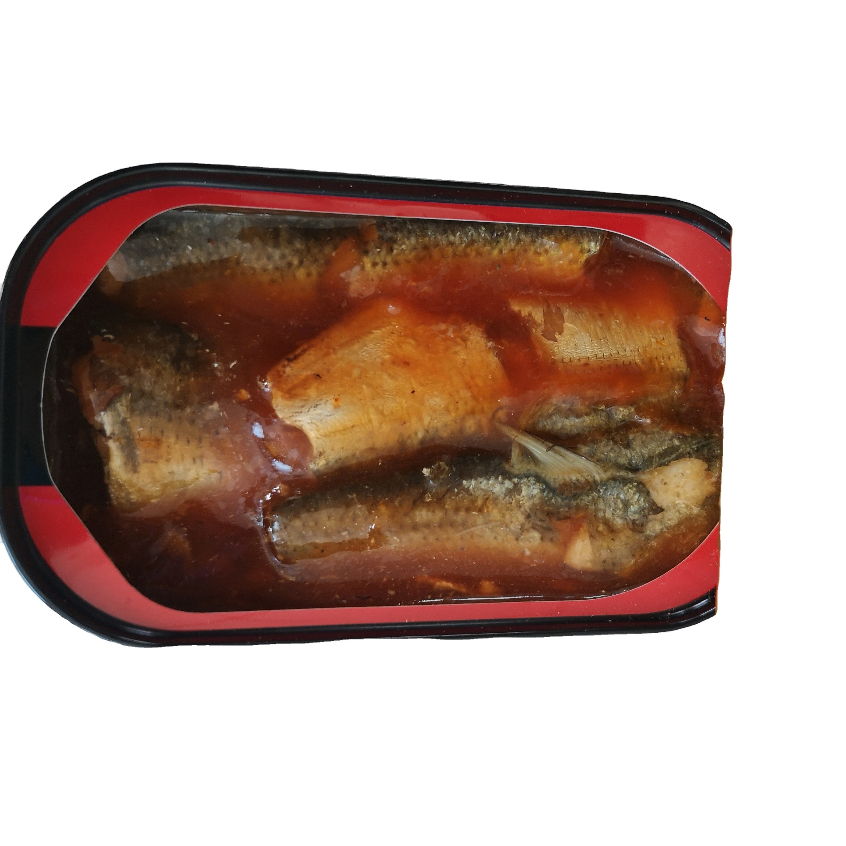 Ghana Canned Mackerel Fish in Tomato Sauce Oil