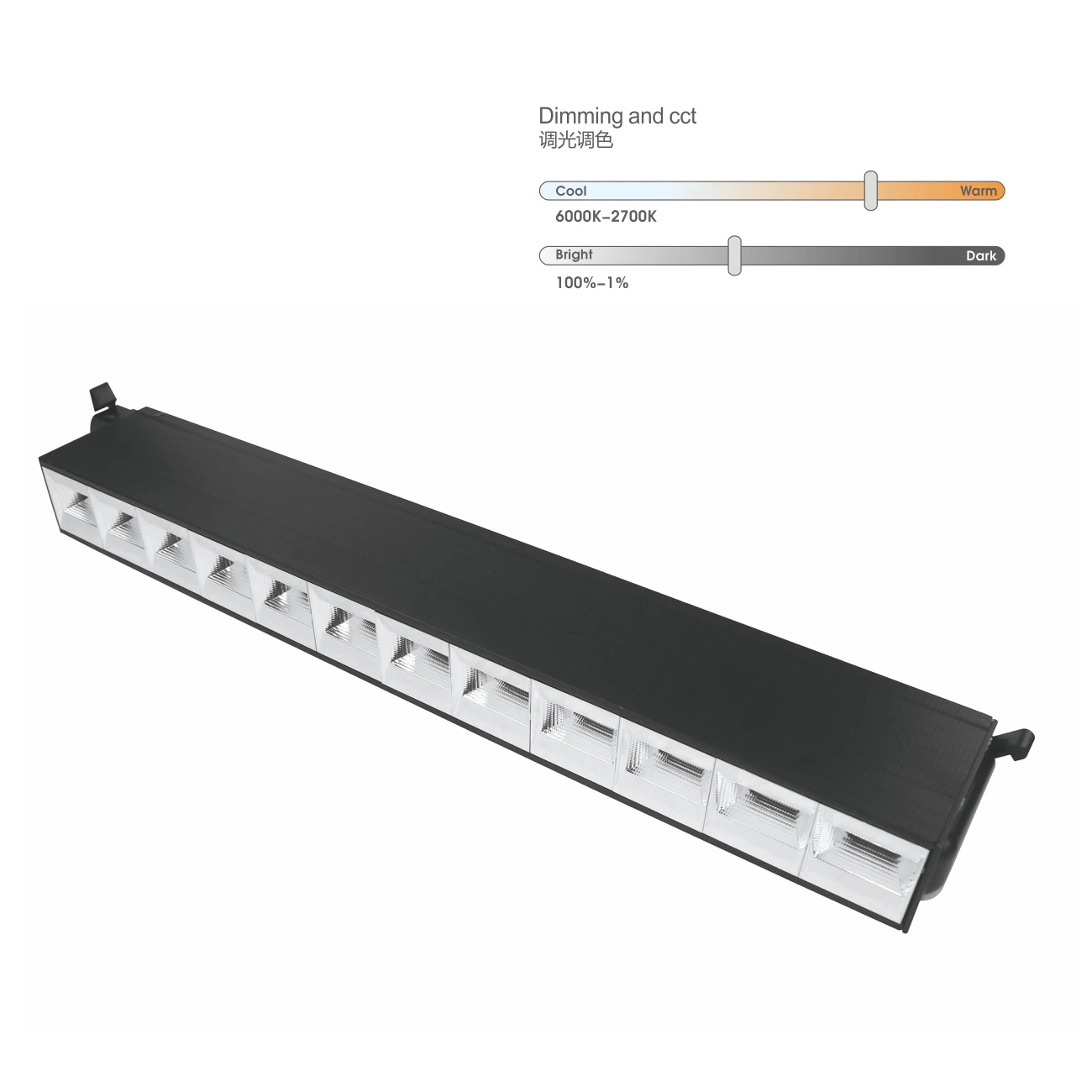 5 Jahre Garantie Hängeleuchte Deckenleuchte LED Linear Light 50W LED-Linearleuchte für die Oberflächenmontage