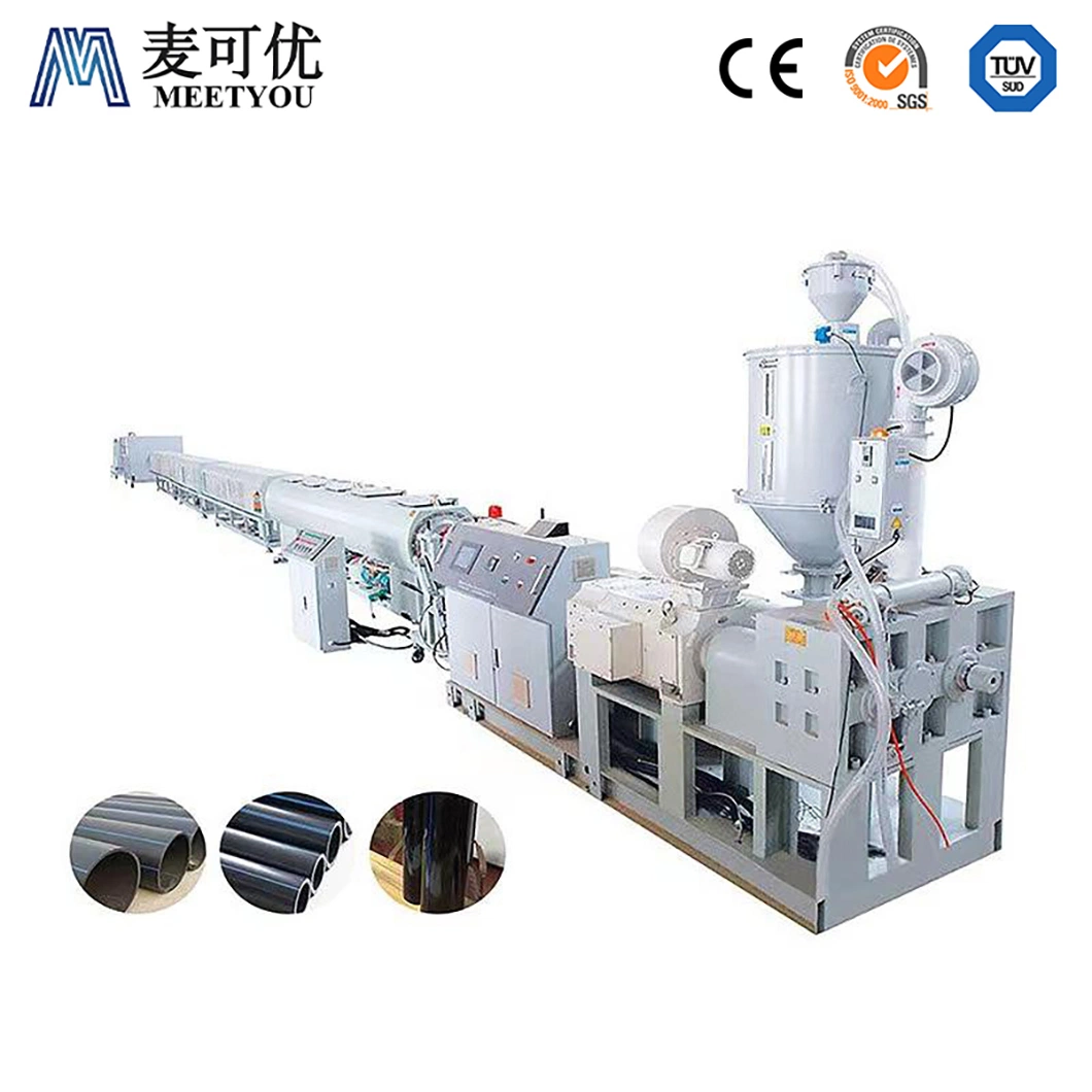 China buena calidad HDPE/PP Krah espiral Winding tubería de aguas residuales Extrusión Línea de producción