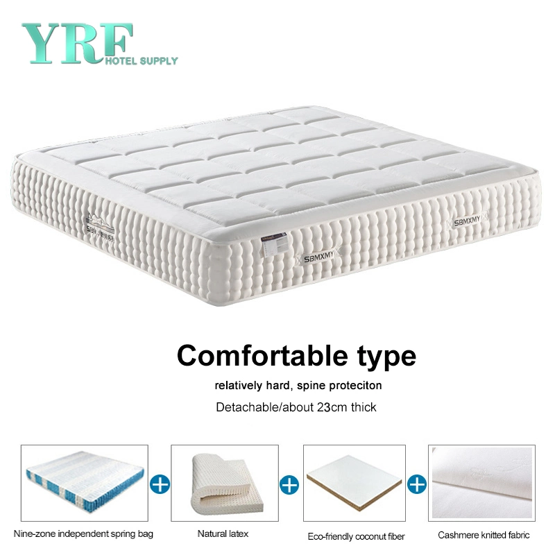 Hotel Supply Fashion Style furniture Comfortable King Bed Memory Foam Mattress