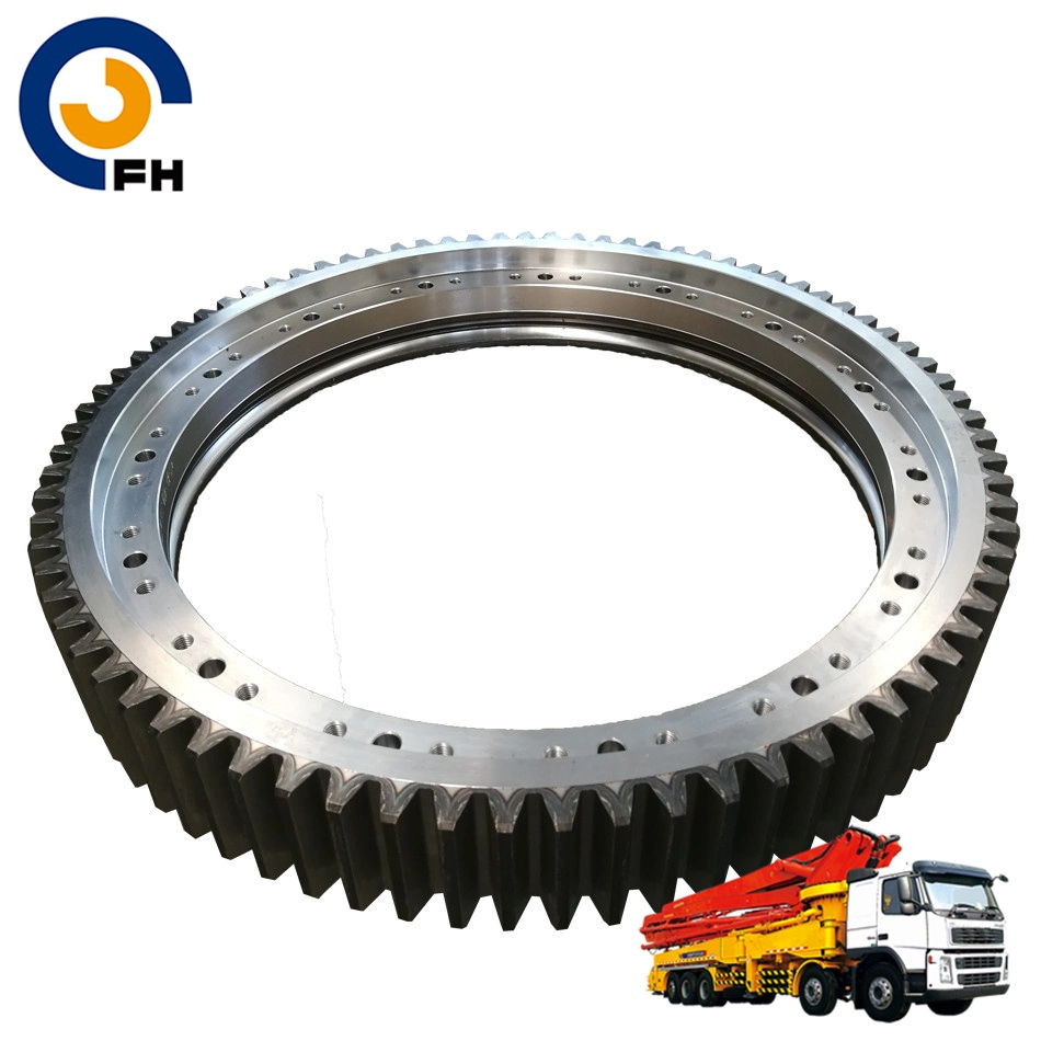 Factory Price Sk250-6 Flanged External Teeth Four Point Contact Ball Slewing Bearing 012.30.560