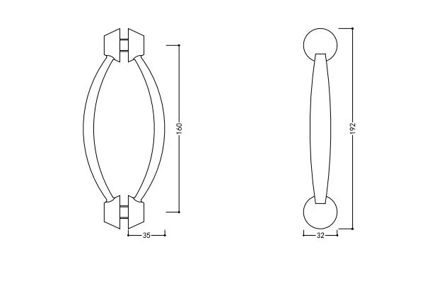 Hot Selling High-Grade Brass Hotel Shower Room Glass Door Office Door Accessories Hardware Edge Round Handle in Australia