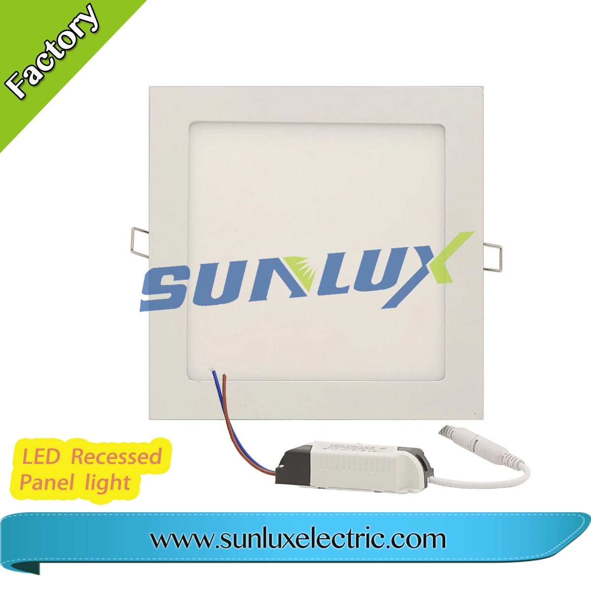 China Manufacture Round Squre Slim LED Panel Light 3W 6W 9W 12W 18W 24W 85V-265V 2 Years Warranty