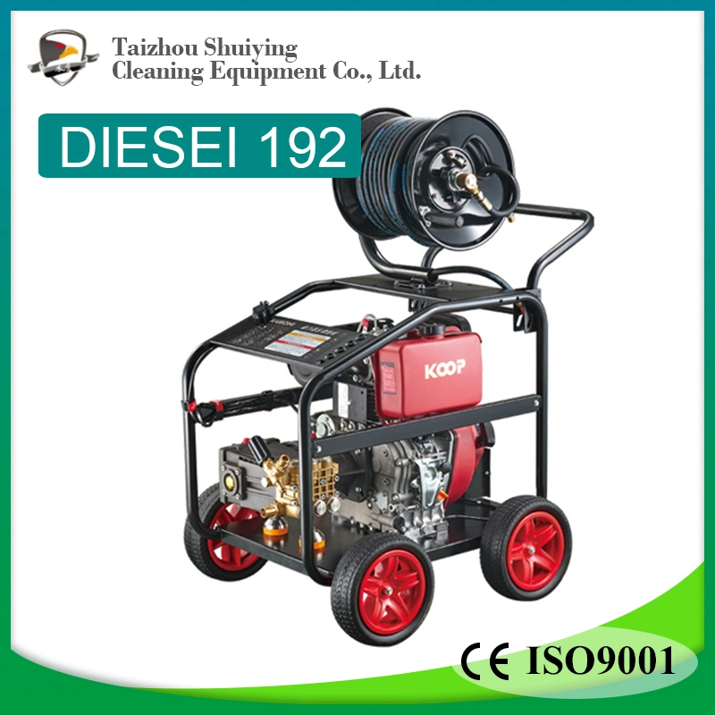 160-180bar 35L/Min 13HP Diesel High Pressure Washer Drain Jer Cleaner Machine