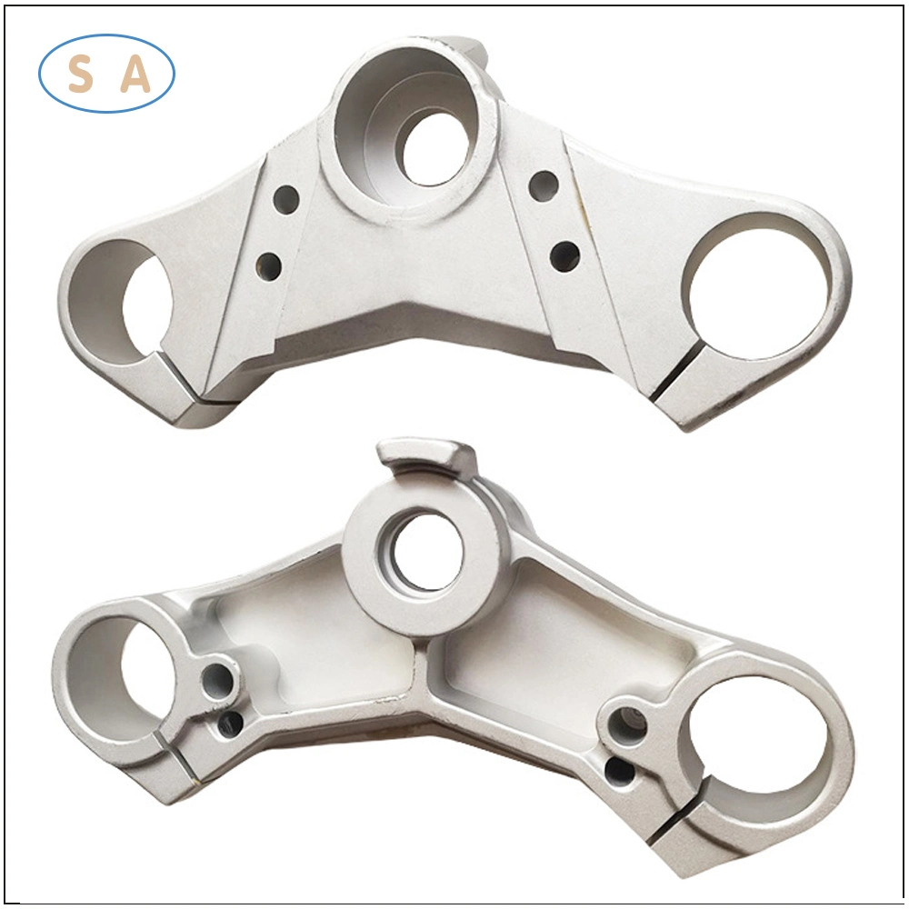 Custom CNC Machined Aluminum Front Upper Top Triple Tree Clamp Motorcycle Accessories