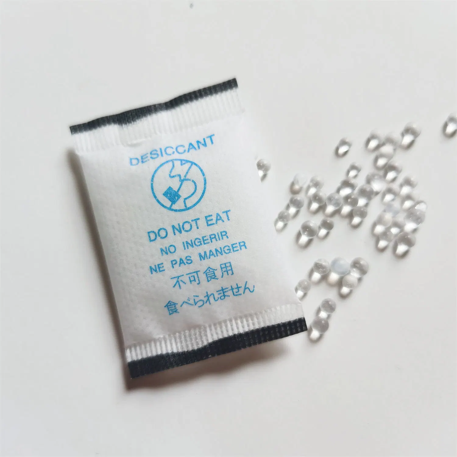 5g White Silica Gel Sachet with Aihua Paper for Clothes/Handbag/Shoes/Gift Box