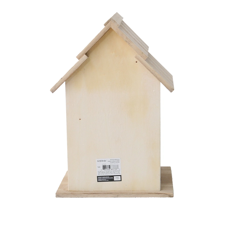 Wooden Bird House for Finch Bluebird Cardinals Hanging Birdhouse