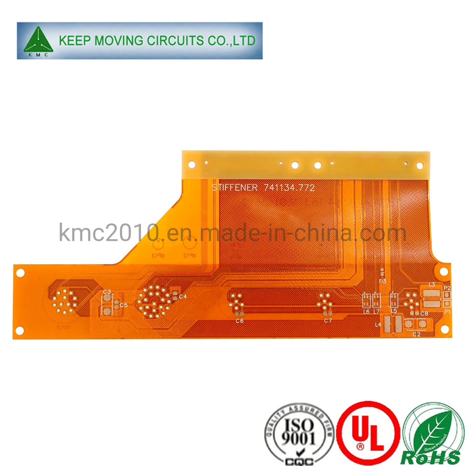 High quality/High cost performance  2 Layer Flexible PCB Board for Electronics FPCB