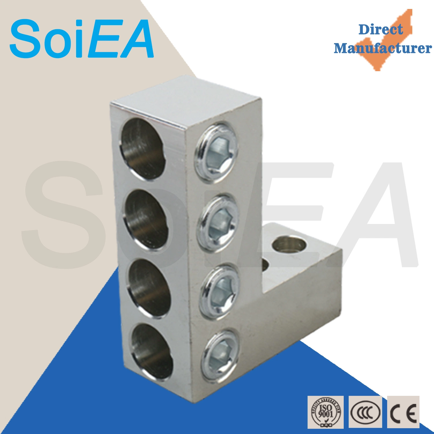 Customization Aluminum Terminal Lug Multi Wire Aluminum Terminal Blocks Aluminum Terminal Posts Aluminum Alloy CNC Machined Parts