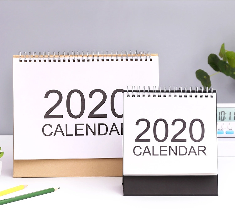 Table de bureau Custom-Made 2020 Calendrier mural (TG072)