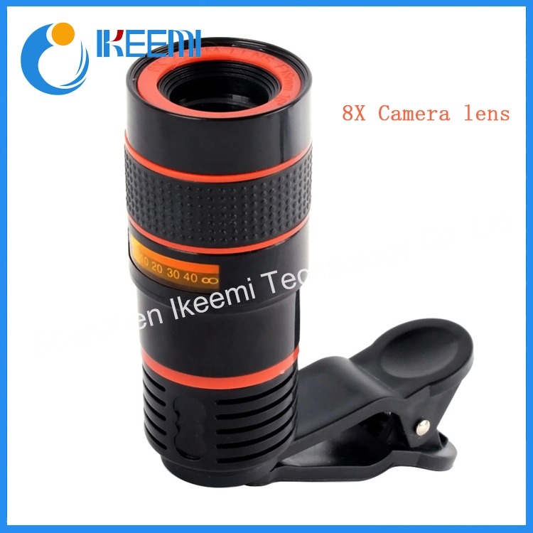 Télescope de 8x Zoom téléobjectif pour lentille de caméra Samsung pour téléphone mobile iPhone lentille pour Xiaomi Huawei