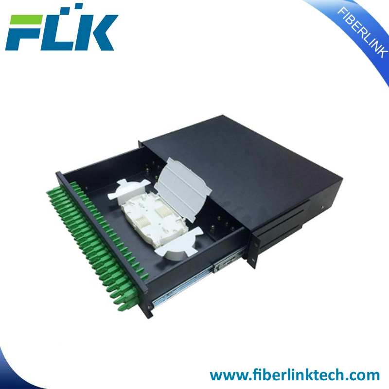 Wholesale/Supplier 1u 19 Inch 24 Port Rack Mount Fiber Optic Patch Panel