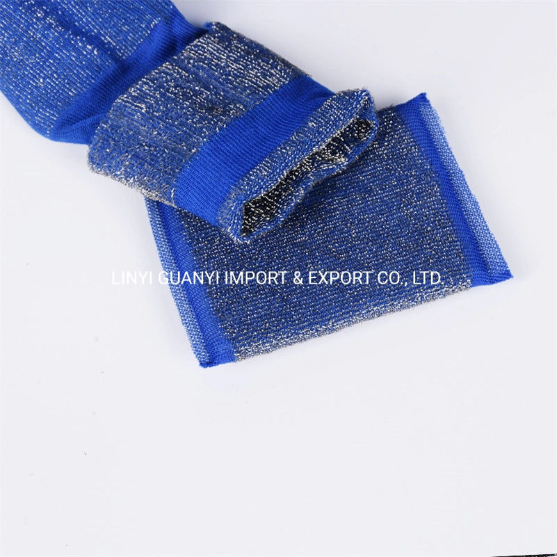 Metal Sponge Scrubber Scouring Pad Material Polyester Fabric Cloth Roll