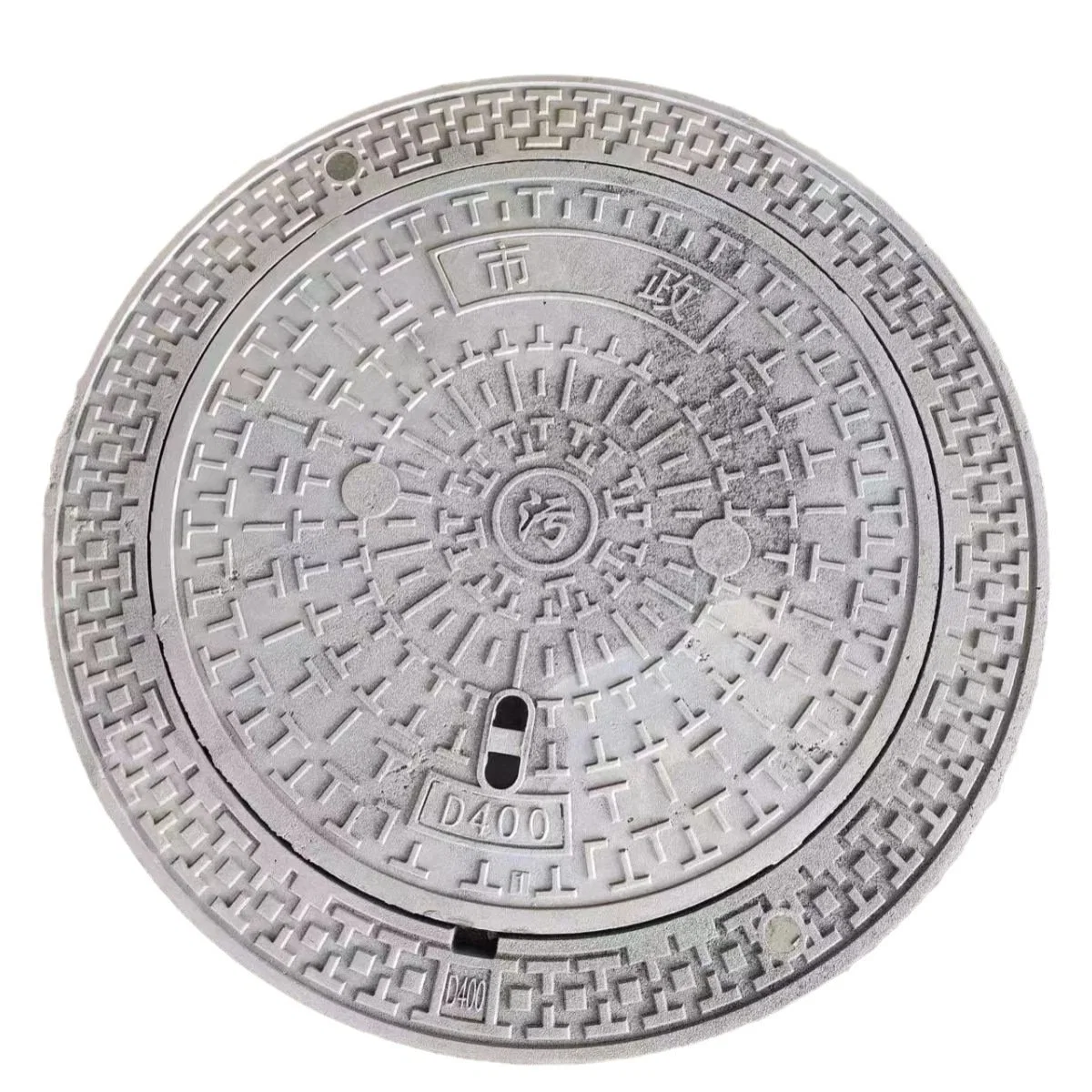 The Drawings Can Be Customized of Ductile Iron Grate Manhole Cover