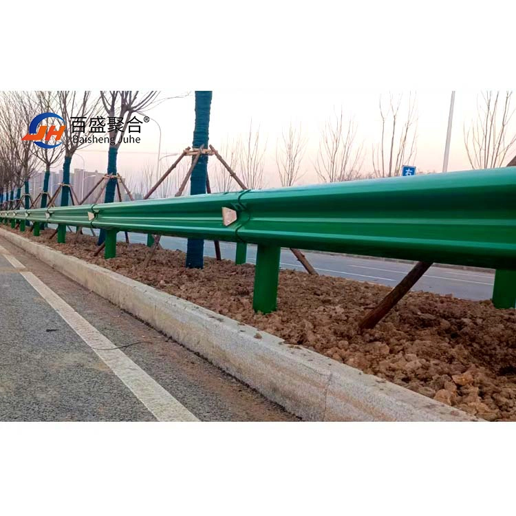 Roadway Safety Q235 Q345 Flex Beam Galvanized Steel Highway Guardrail