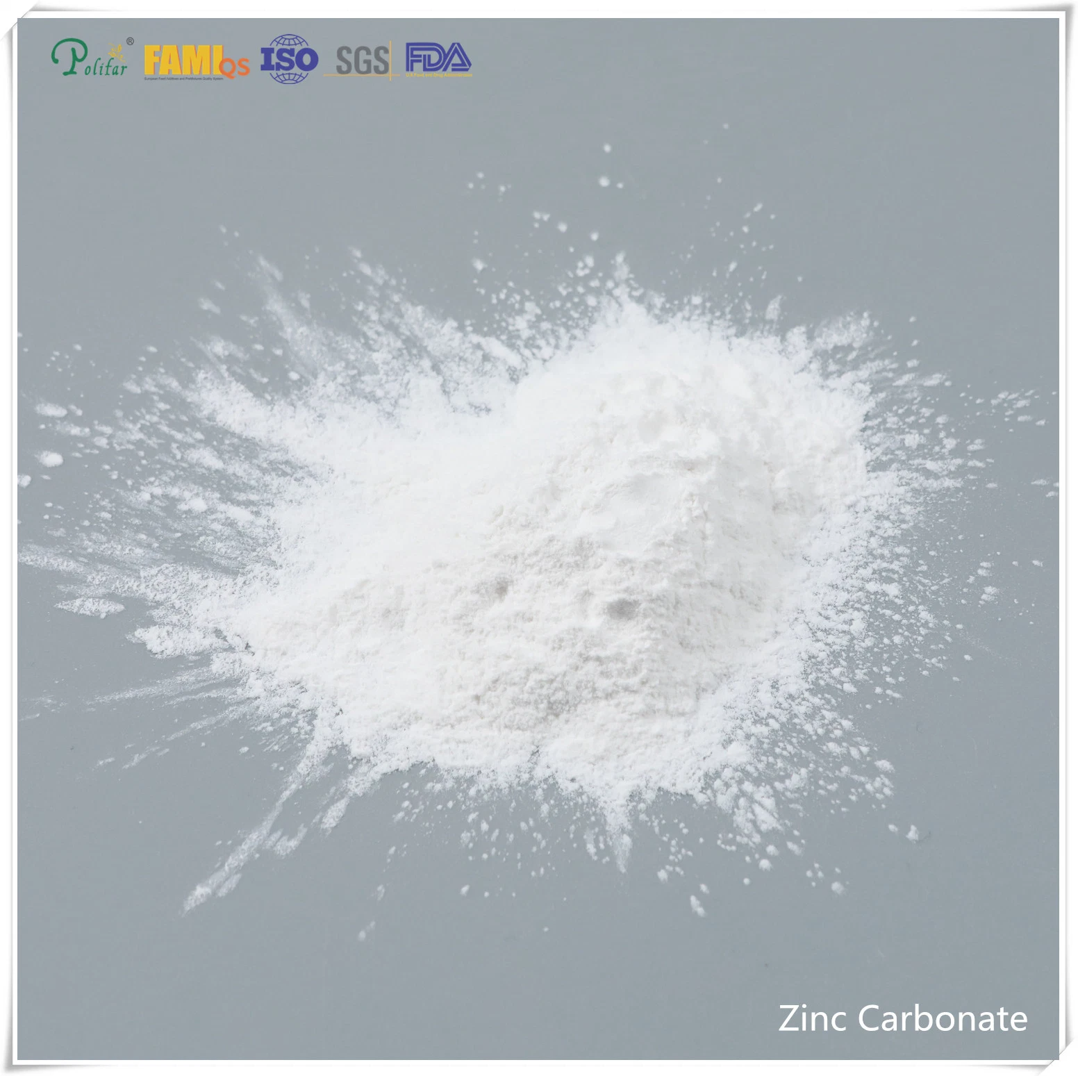 Zinc Carbonate Basic Powder Industrial Grade/Cosmetics Grade/Feed Grade Powder Famiqs