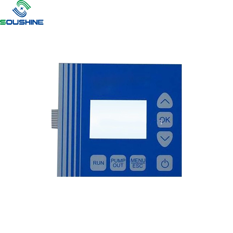 Teclado de membrana CNC Horno Microondas Panel de interruptores de membrana de interruptor de membrana impermeable IP67.