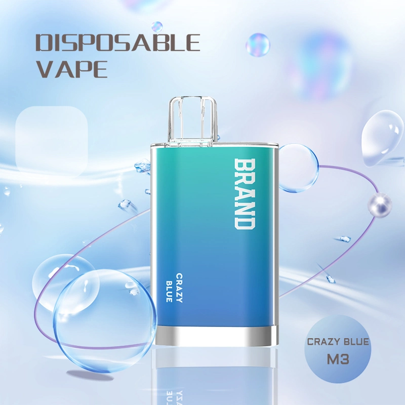 China Manufacturer Wholesale Hot Selling 600 Puffs Vape Pen Crystal Style Disposable Vape 2ml Electronic Cigarette