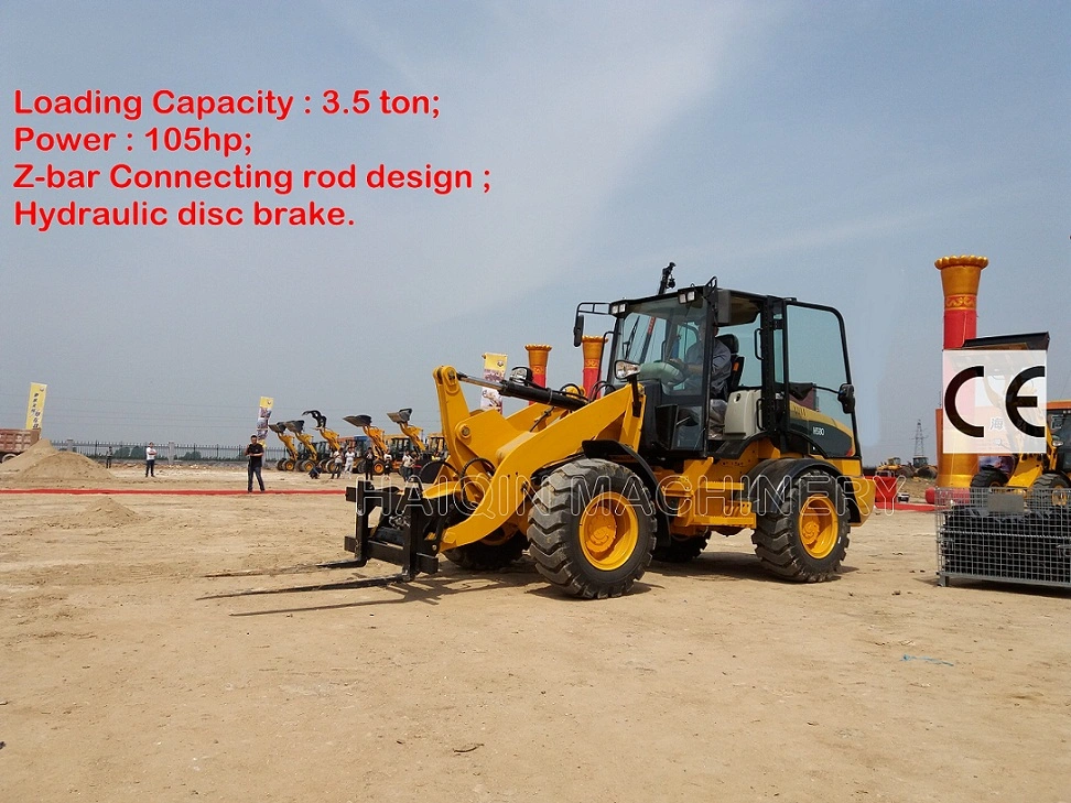 High quality/High cost performance  Multi-Function 3.0 Ton Loader (H580) with Trencher