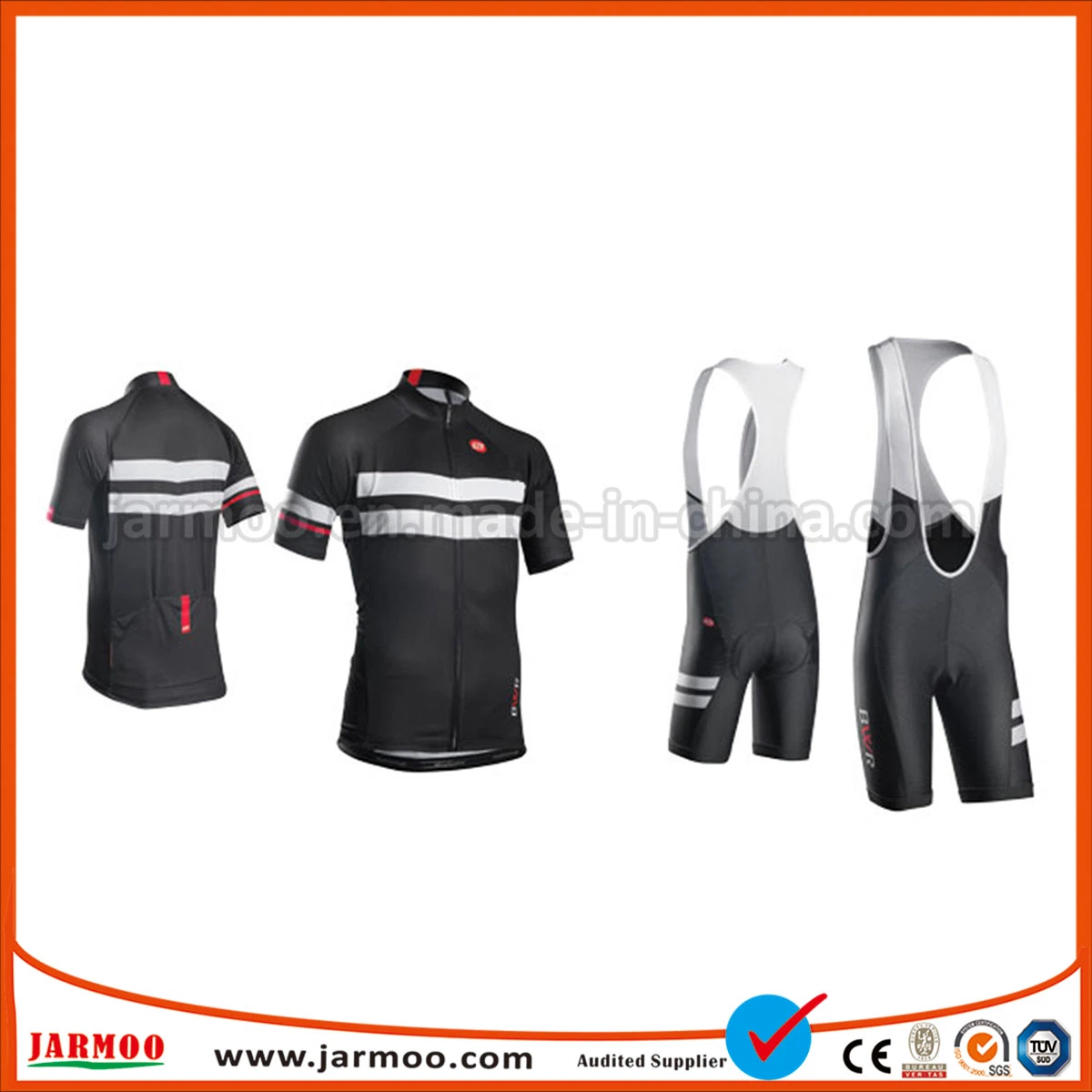 Fashionable Advertising Sports Wear Man Cycling Jersey