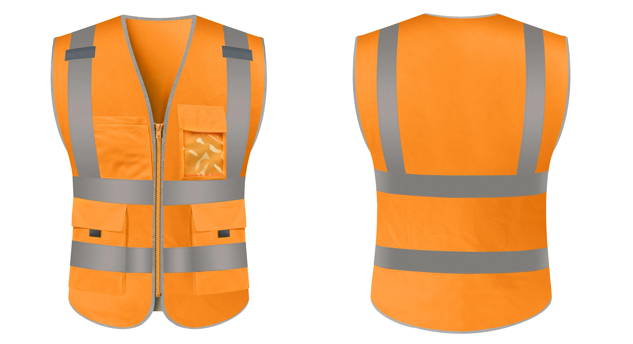 Prix Compettive Gilet de sécurité personnalisé Lanière poches de travail dans de nombreux couleur