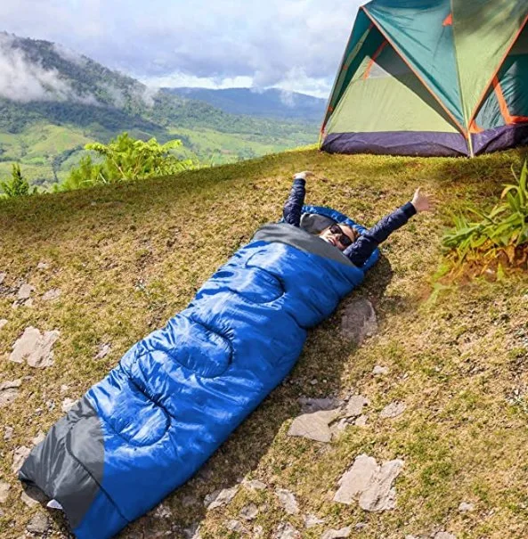 Camping Bolsa de dormir Accesorios de Camping Equipo de backpacking para clima frío Equipo