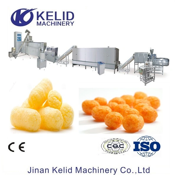 Corn Puffed Extruder Snack Machine Expand Corn Snacks Food Machinery Production Line