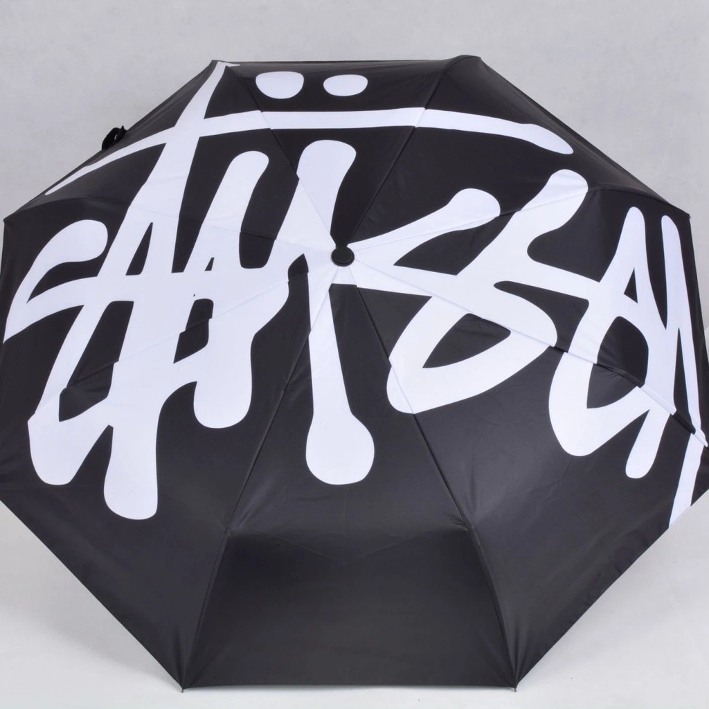 Popular Design Custom Logo Wholesale/Supplier Windproof and Waterproof UV Folding Sun Umbrella