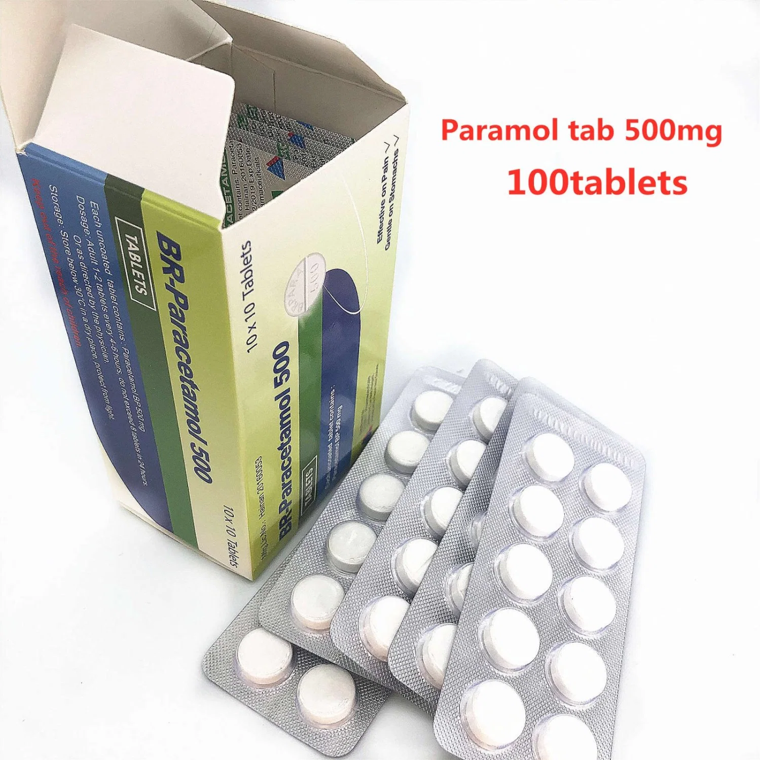 500mg High quality/High cost performance Paracetamol Effervescent Tablets From China Manufacture