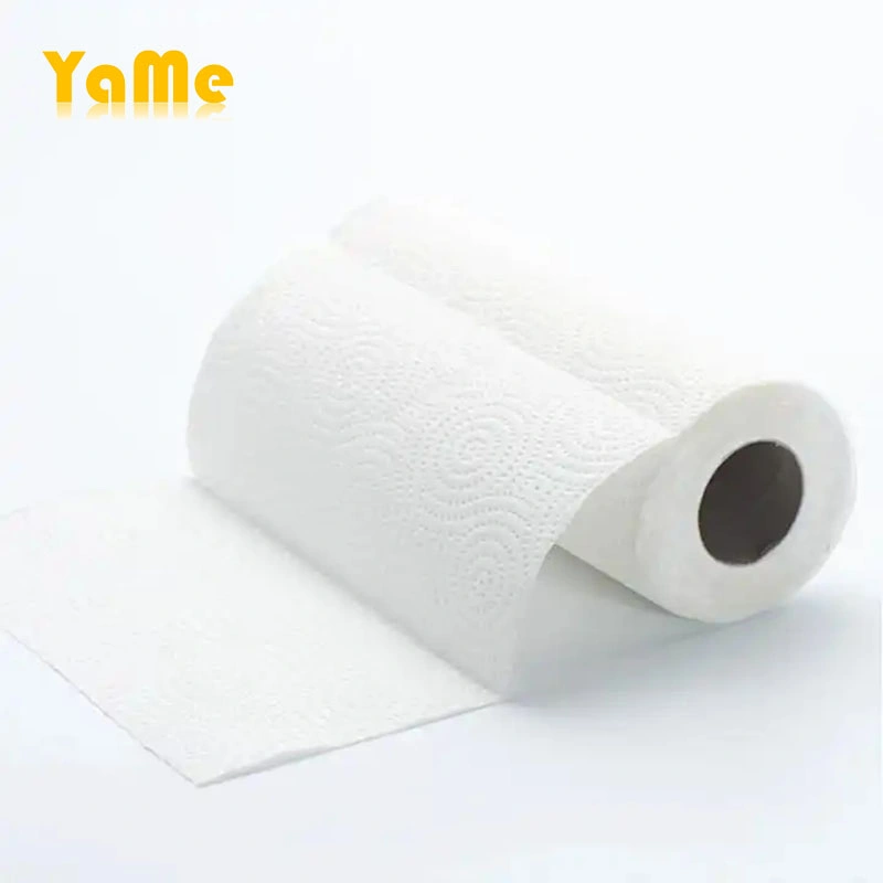 OEM/ODM Bathroom Toilet Kitchen Bamboo Tissue Paper Printed Kitchen Towel Paper