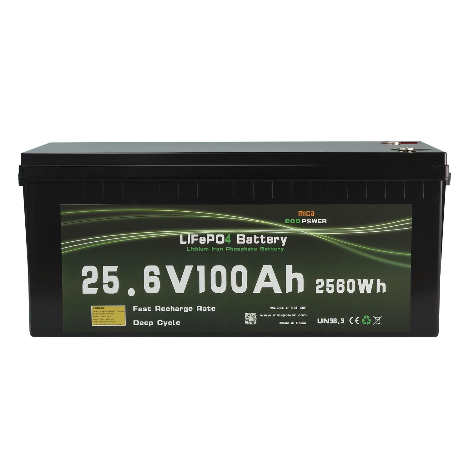 24V 100ah Solar Lithium Iron Phosphate Battery Pack LFP Battery High Power Rechargeable UPS with LiFePO4 Cells