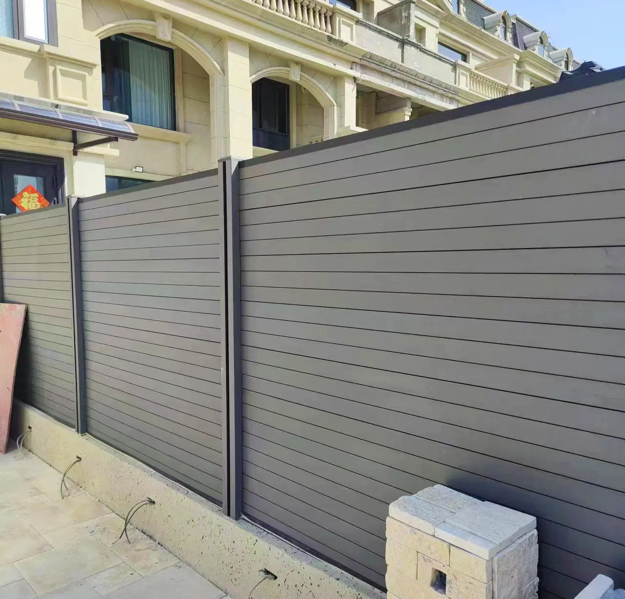 Plastic Composite Manufacturer The Most Popular WPC Wood WPC Fence Wood-Plastic Composite