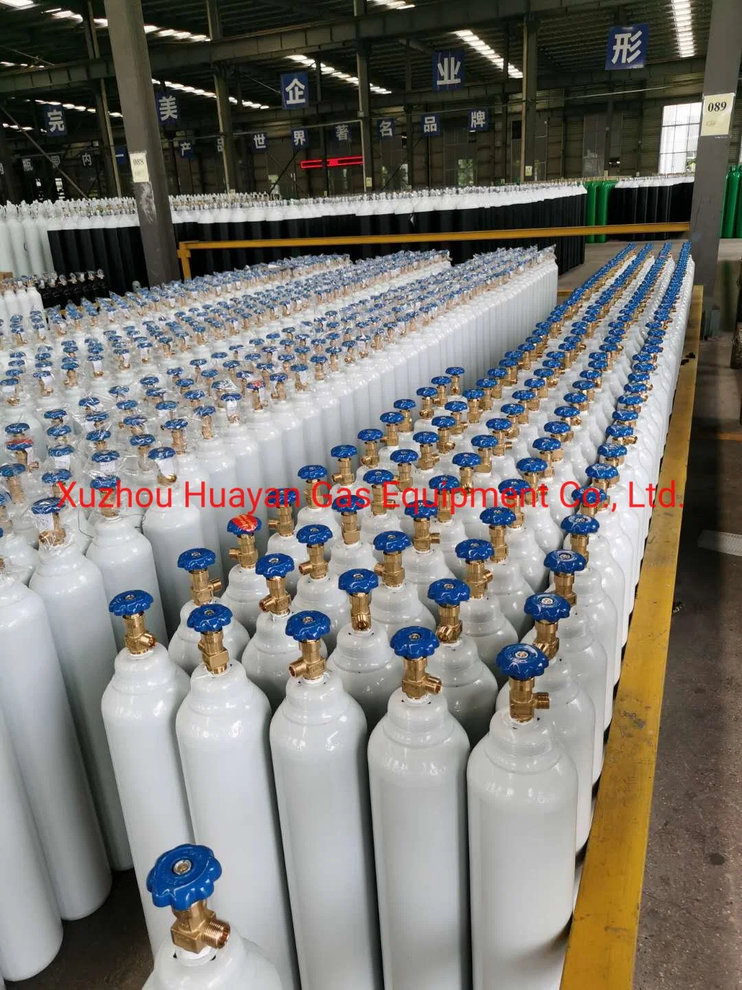 Medical Cylinder Steel Cylinder High-Pressure Gas Cylinder Oxygen Cylinder 40L 50L O2 Bottles Tanks