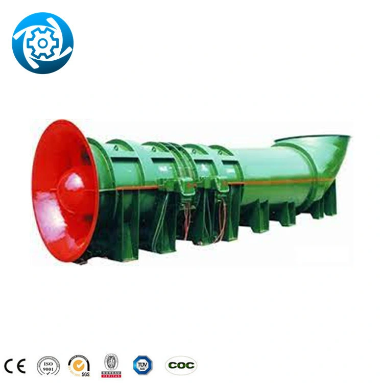 OEM SDS túnel de viento Jet Industrial aprobado por la CE flujo decente Túnel subterráneo de Carbón 75kW Mine Vent Ventilador axial Jet para Minería