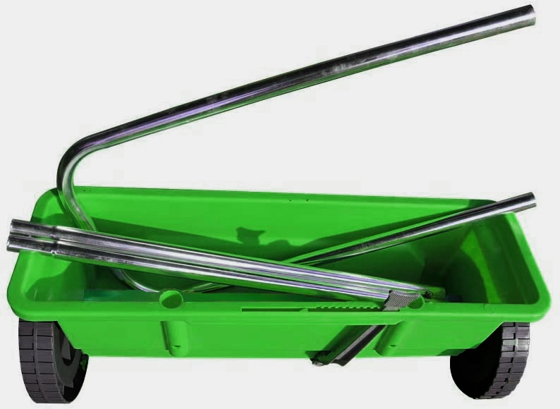 12L Agricultural Garden Tools Manual Lawn Seed & Fertilizer Spreader