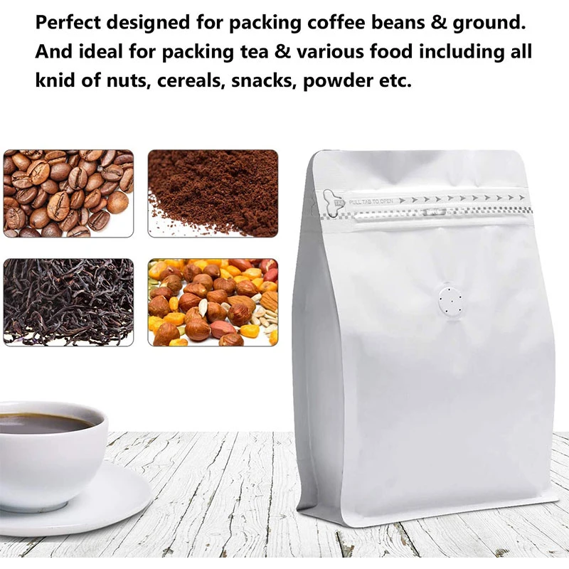 Wholesale/Supplier Custom Printed Sealed Coffee Packaging Bags with Valve