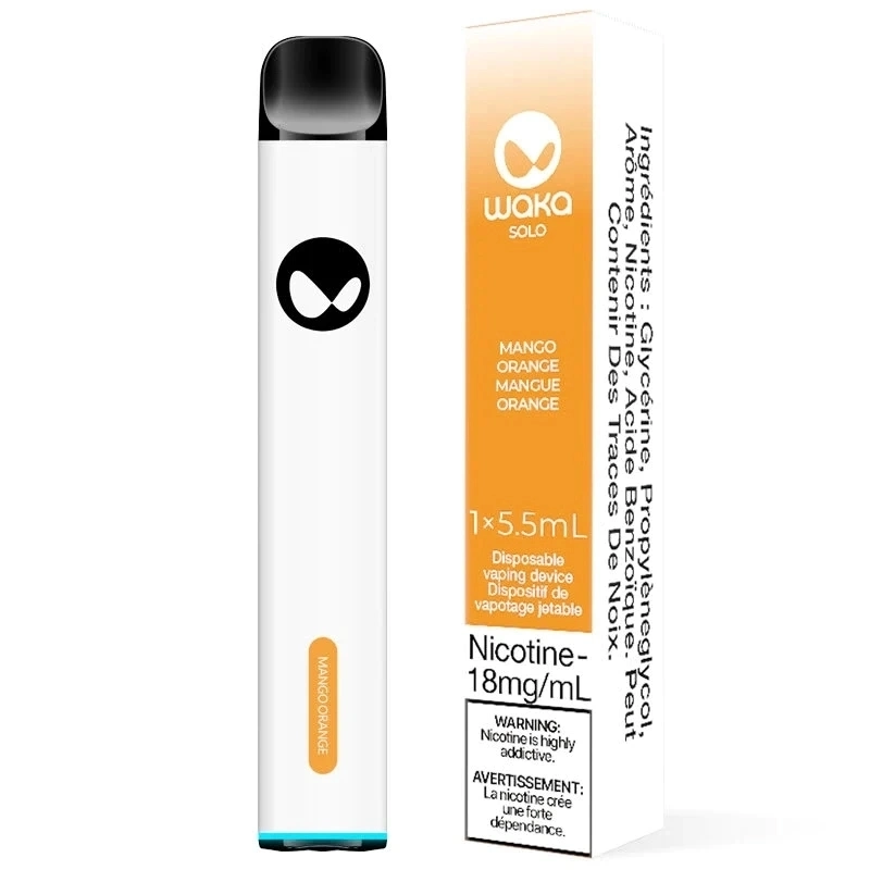 Fábrica Waka solo 1500 Puffs VAPE USA paquete desechable Cigarrillo electrónico