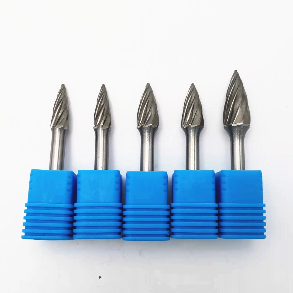 3mm Tungsten Carbide Burrs Pointed Tree