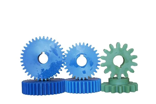 High Precision Customized POM Nylon Helical Gear with High Wear Resistance for Labelling Machine