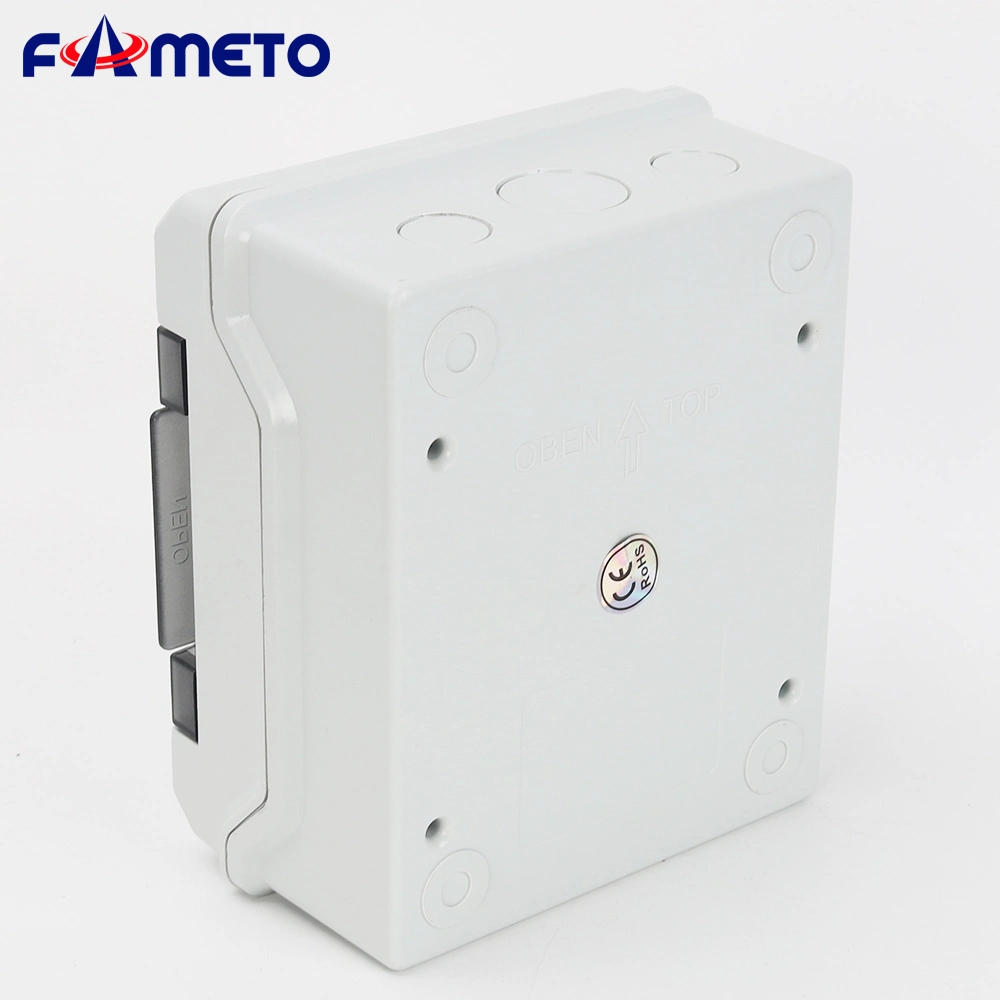 at-6 Photovoltaic Distribution Box PC Material Fireproof Waterproof Plastic Case 6 Bits