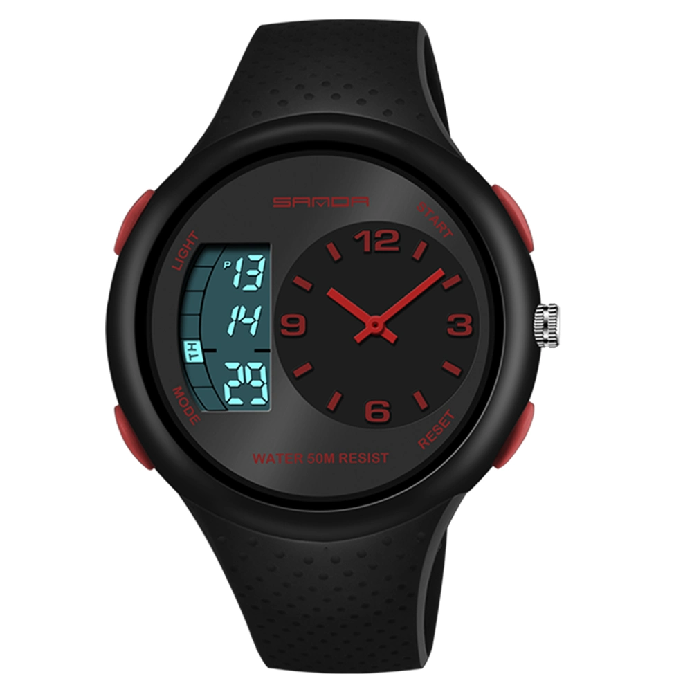 Unisex Fashion Plastic Digit Analogue Watch