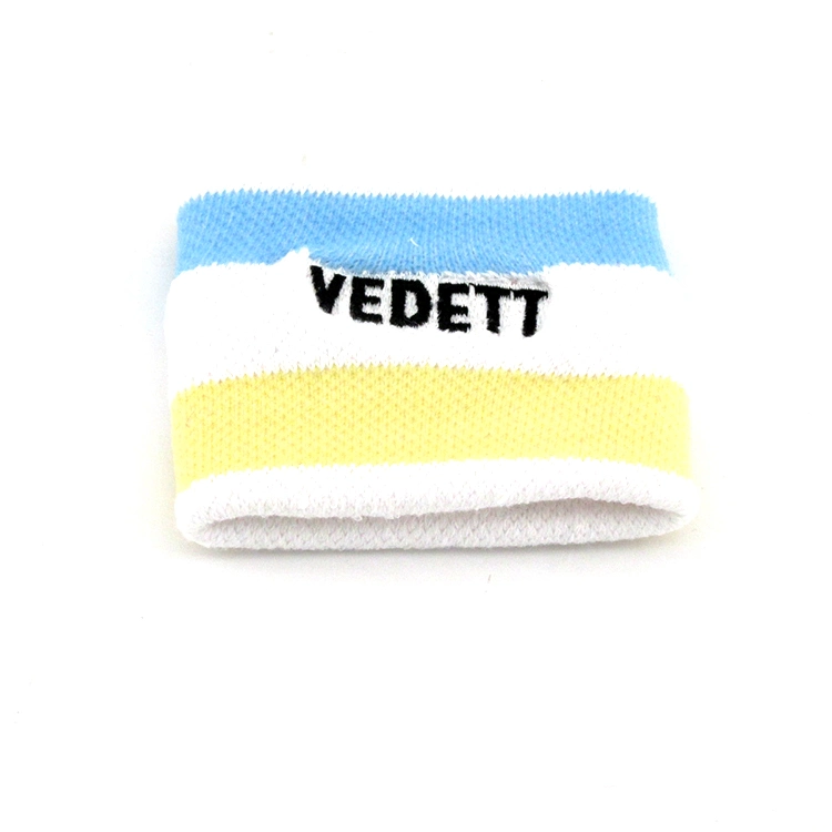 Wholesale Bulk Cotton Sports Hand Sweatbands No Minimum Pride Sweatband Wristband