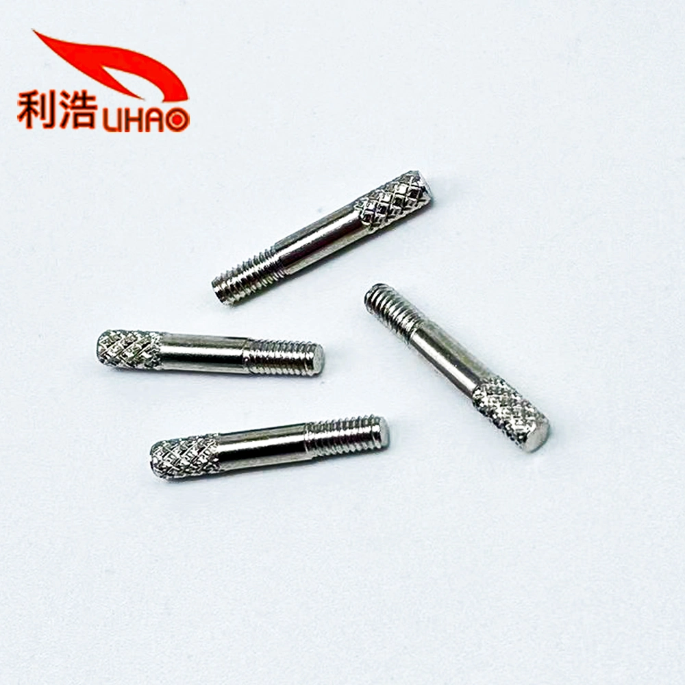 M2*16 Zinc-Plated Carbon Steel Double Spindle Threaded Rod Shaft/Axis