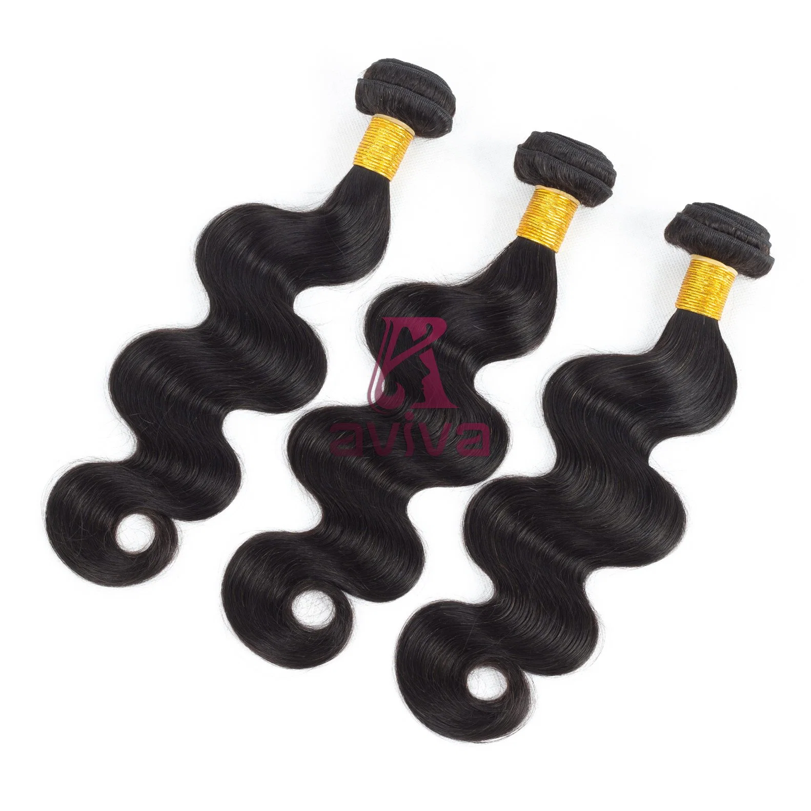 Brazilian Body Wave Hair 8"-30" Human Hair Extension Non-Remy Hair Natural Color