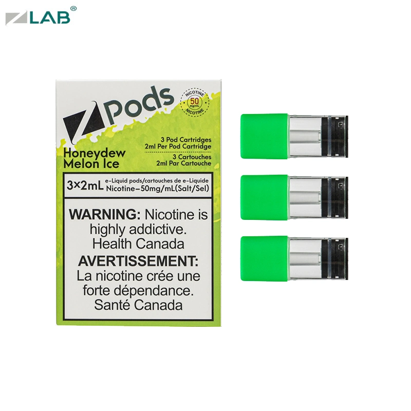 2022 Zlab Mini Pod Vape Box Kits Disposable Electronic Cigarette Original Pod Health Vaporizer Zpod