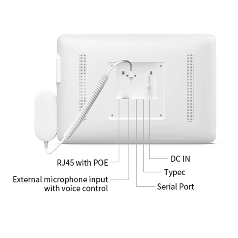 10.1-Inch Capacitive Touch Android Tablet Rk3288 Card NFC Poe Powered Medical Multi-Purpose Robot